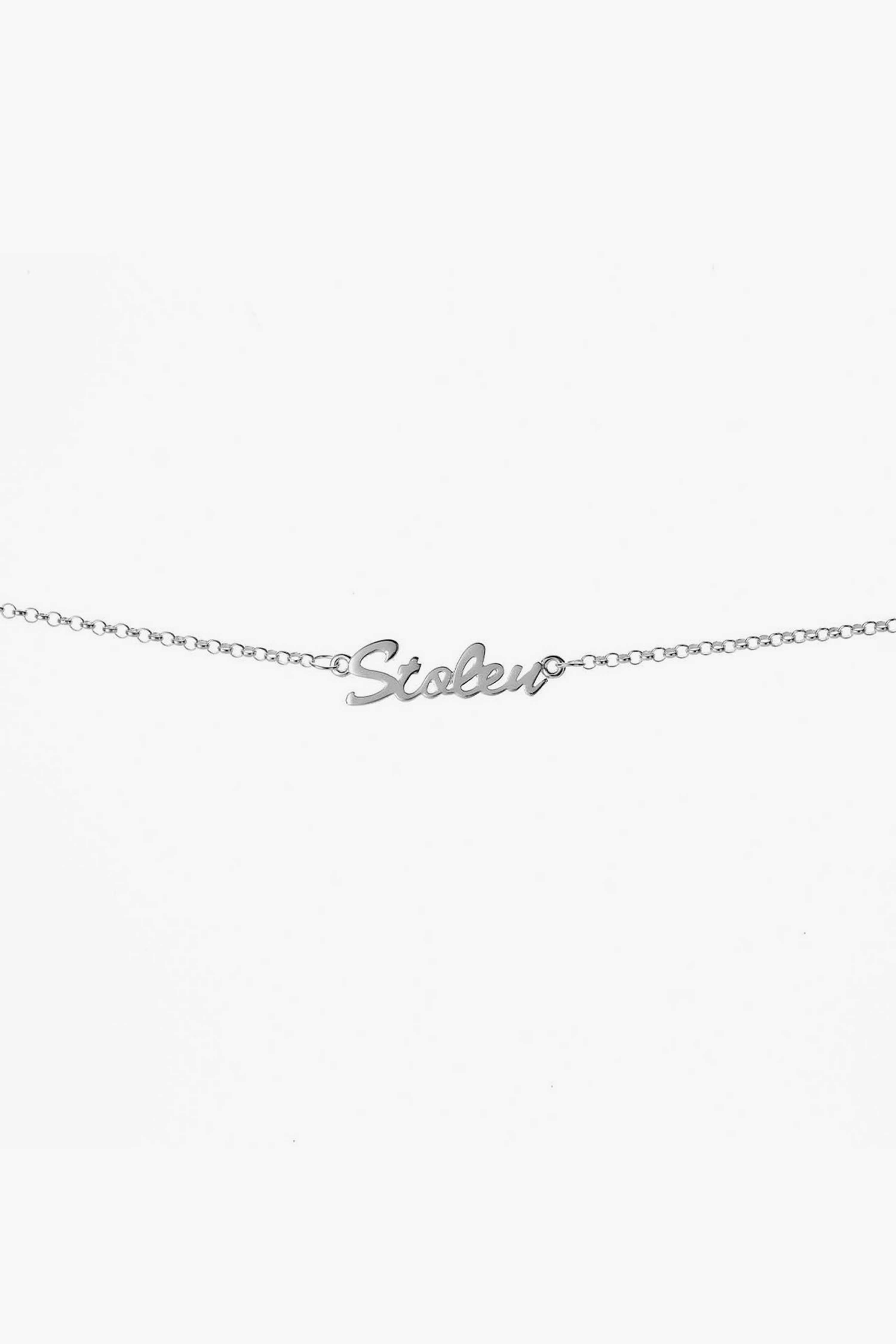 Stolen Script Bracelet